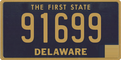 DE license plate 91699