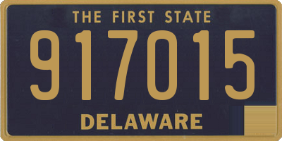 DE license plate 917015