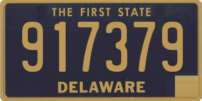 DE license plate 917379