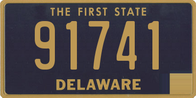 DE license plate 91741