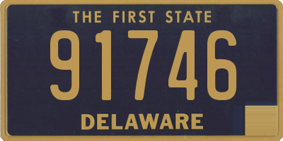 DE license plate 91746