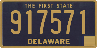 DE license plate 917571
