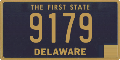 DE license plate 9179