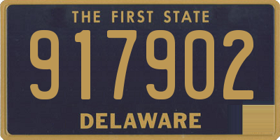DE license plate 917902