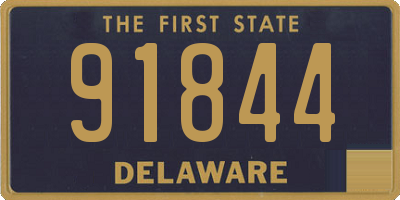 DE license plate 91844