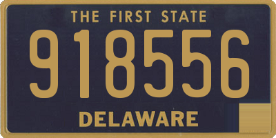 DE license plate 918556