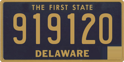 DE license plate 919120