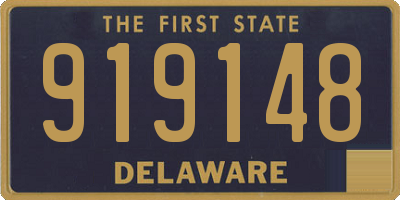 DE license plate 919148