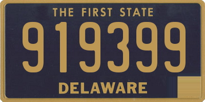 DE license plate 919399