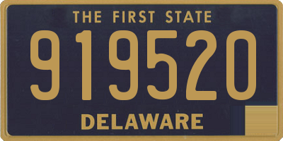 DE license plate 919520
