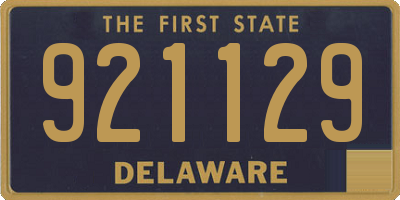 DE license plate 921129