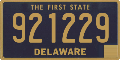 DE license plate 921229