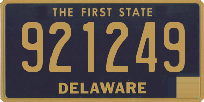 DE license plate 921249