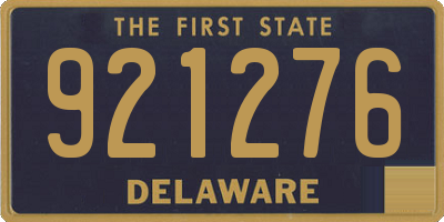 DE license plate 921276