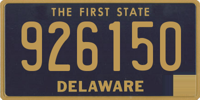 DE license plate 926150