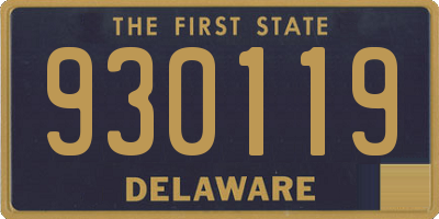 DE license plate 930119