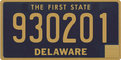 DE license plate 930201