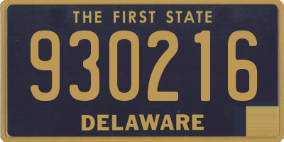 DE license plate 930216