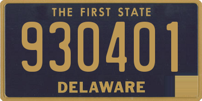 DE license plate 930401