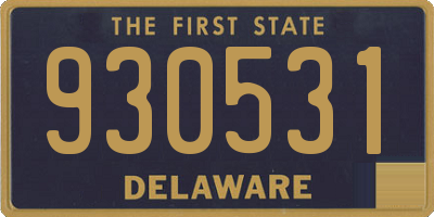 DE license plate 930531