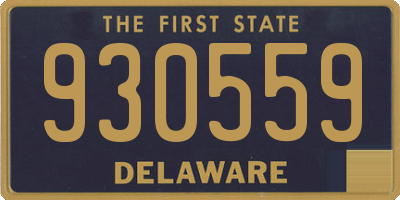 DE license plate 930559