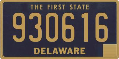 DE license plate 930616