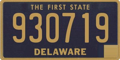 DE license plate 930719