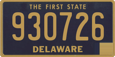 DE license plate 930726