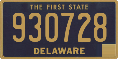 DE license plate 930728