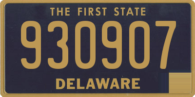 DE license plate 930907