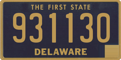 DE license plate 931130