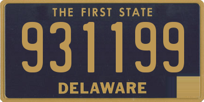 DE license plate 931199