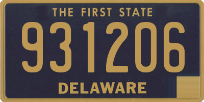 DE license plate 931206