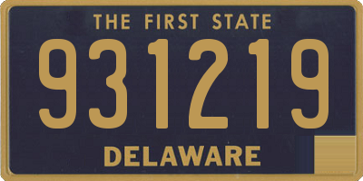 DE license plate 931219