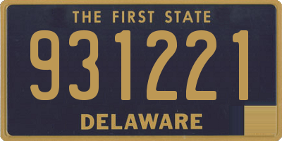 DE license plate 931221