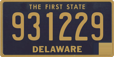 DE license plate 931229