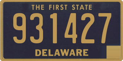 DE license plate 931427