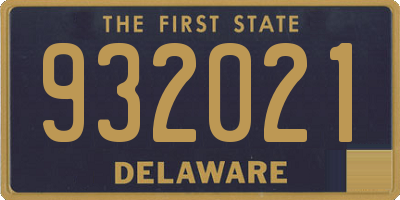 DE license plate 932021