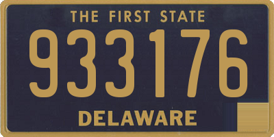 DE license plate 933176