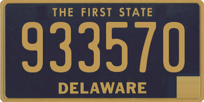 DE license plate 933570