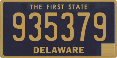 DE license plate 935379