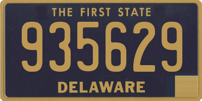 DE license plate 935629