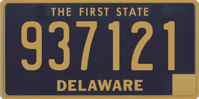 DE license plate 937121