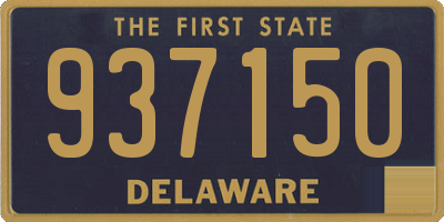 DE license plate 937150