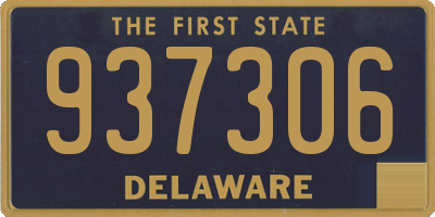 DE license plate 937306