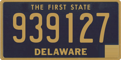 DE license plate 939127