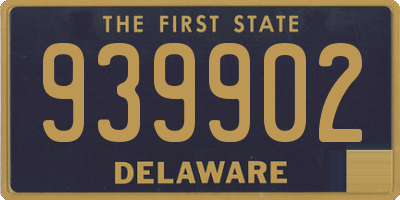 DE license plate 939902
