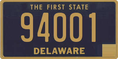 DE license plate 94001