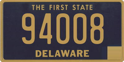 DE license plate 94008