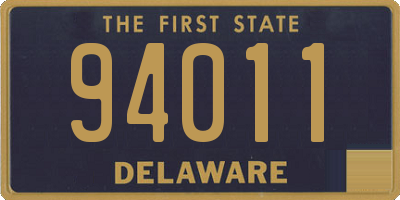 DE license plate 94011